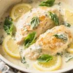 Creamy Lemon-Basil Chicken