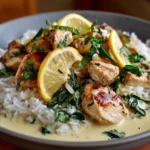 Creamy Lemon-Basil Chicken