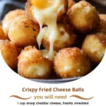 Crispy Fried Cheese Balls – Golden Crunch Meets Gooey Delight!