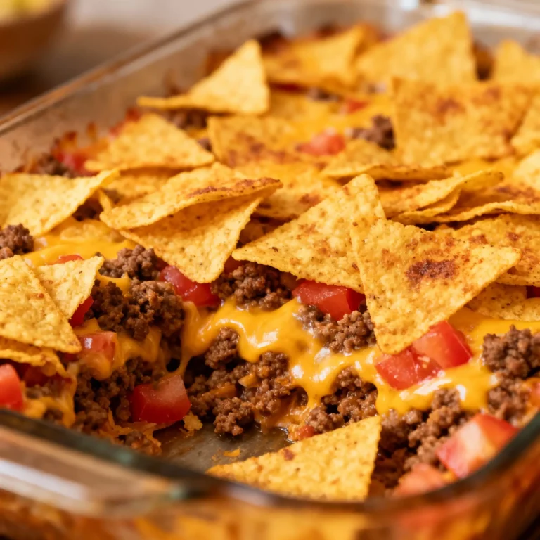 Crunchy Dorito Taco Casserole
