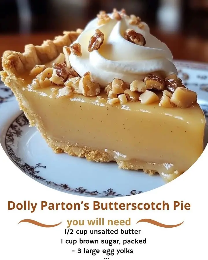 Dolly Parton’s Butterscotch Pie