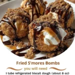 Fried S’mores Bombs