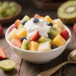 Fruit Salad with Pudding
