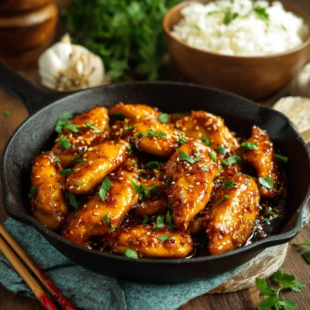 Honey Garlic Chicken