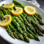 Lemon Garlic Asparagus