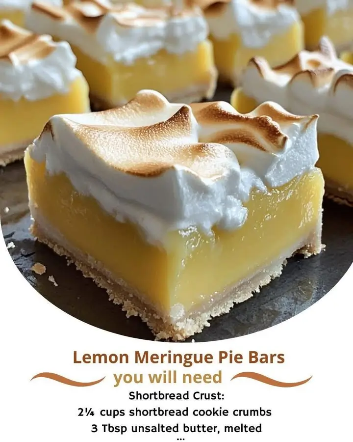 Lemon Meringue Pie Bars