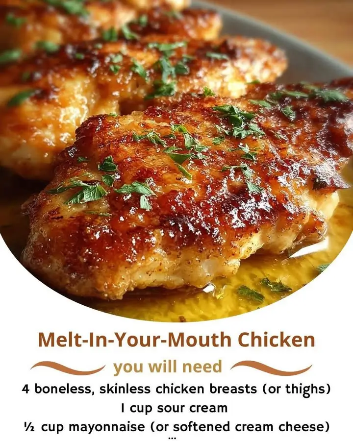 Melt-In-Your-Mouth Chicken