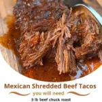 Mexican Shredded Beef Tacos