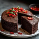 Mexican Spiced Chocolate Cake with Chili