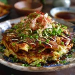 Okonomiyaki (Japanese Cabbage Pancake)