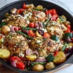 One-Pan Greek Chicken & Veggies