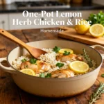 One-Pot Lemon Herb Chicken & Rice