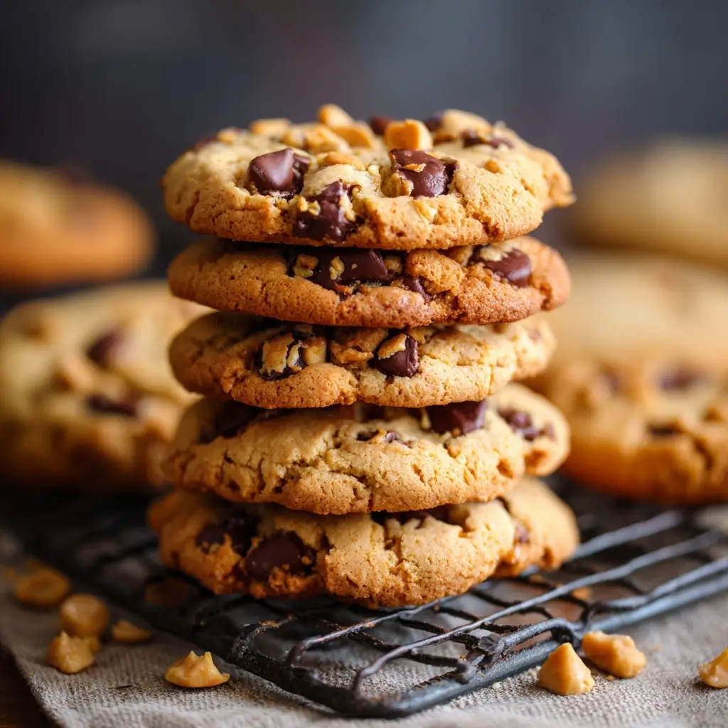 Peanut Butter Chocolate Chip Cookies