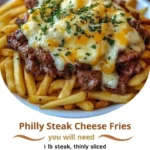 Philly Steak Cheese Fries