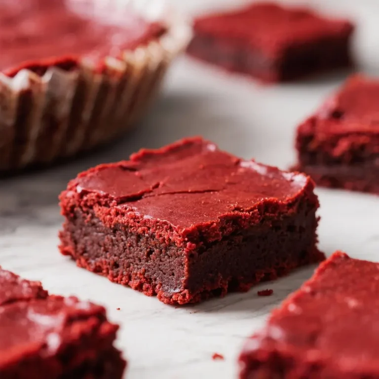 Red Velvet Brownies