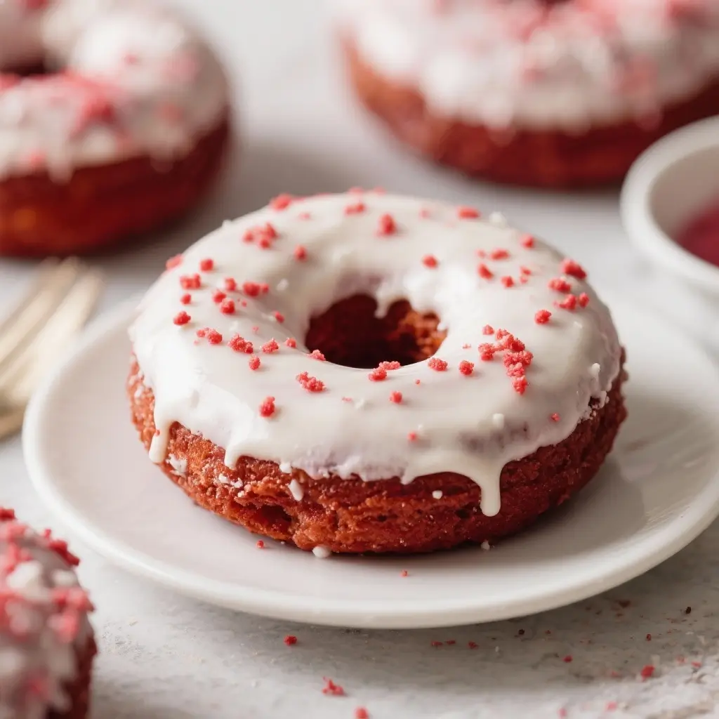 Red Velvet Donuts