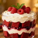 Red Velvet Layer Trifle