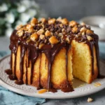 Salted Caramel & Chocolate Drizzle Cake