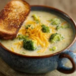 Slow-Cooker Broccoli Cheese Soup