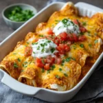 Sour Cream Chicken Enchiladas