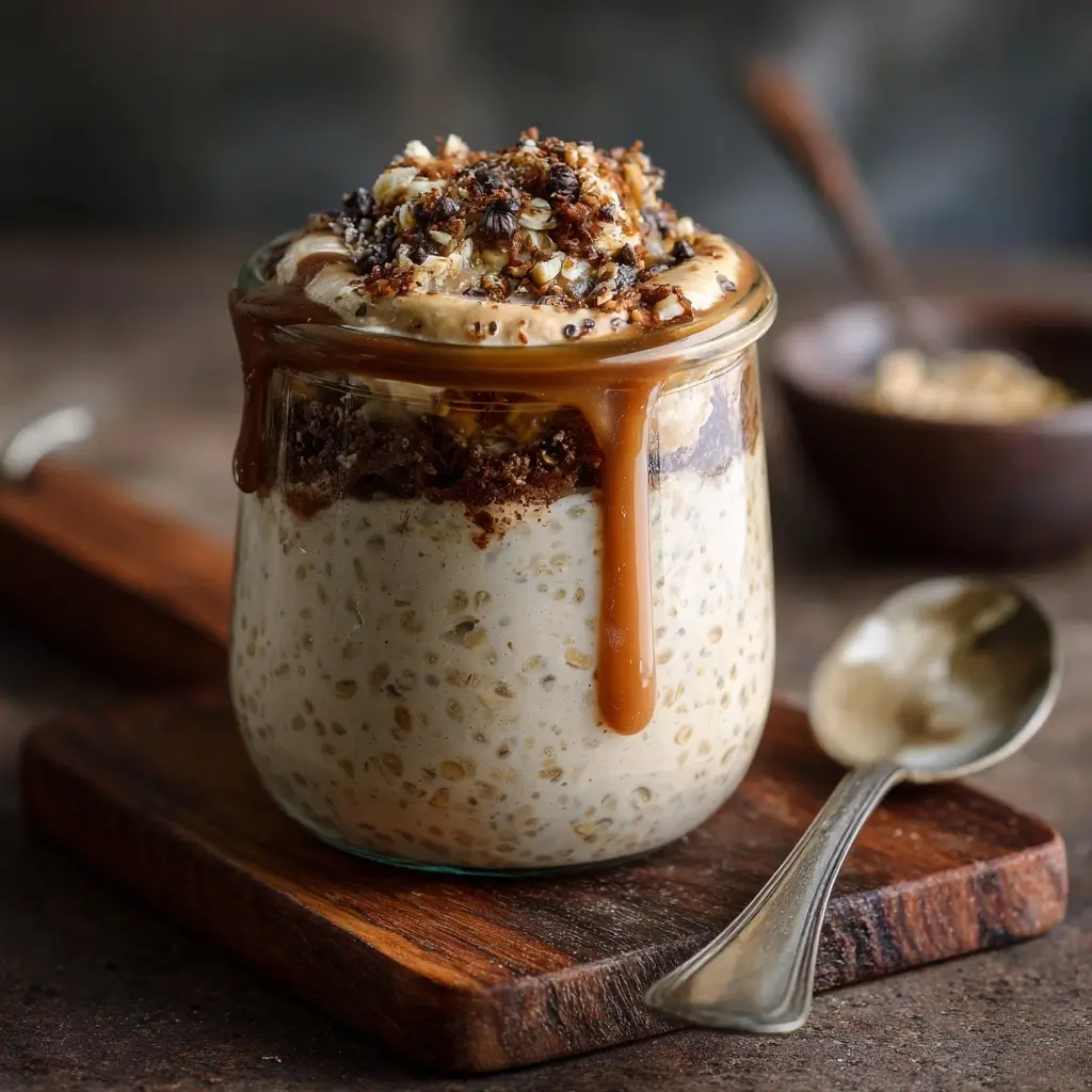 Tiramisu-Inspired Overnight Oats