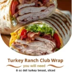 Turkey Ranch Club Wrap Recipe