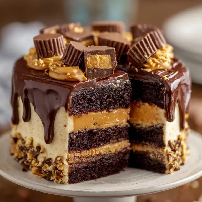 Vegan Gluten-Free Peanut Butter Chocolate Cake