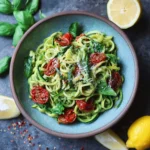 Zucchini Noodles with Pesto