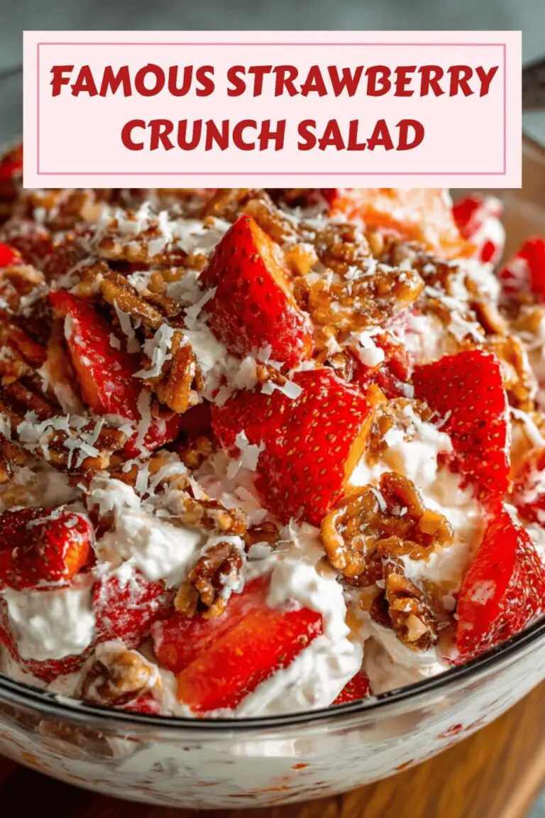 Strawberry Crackle Salad