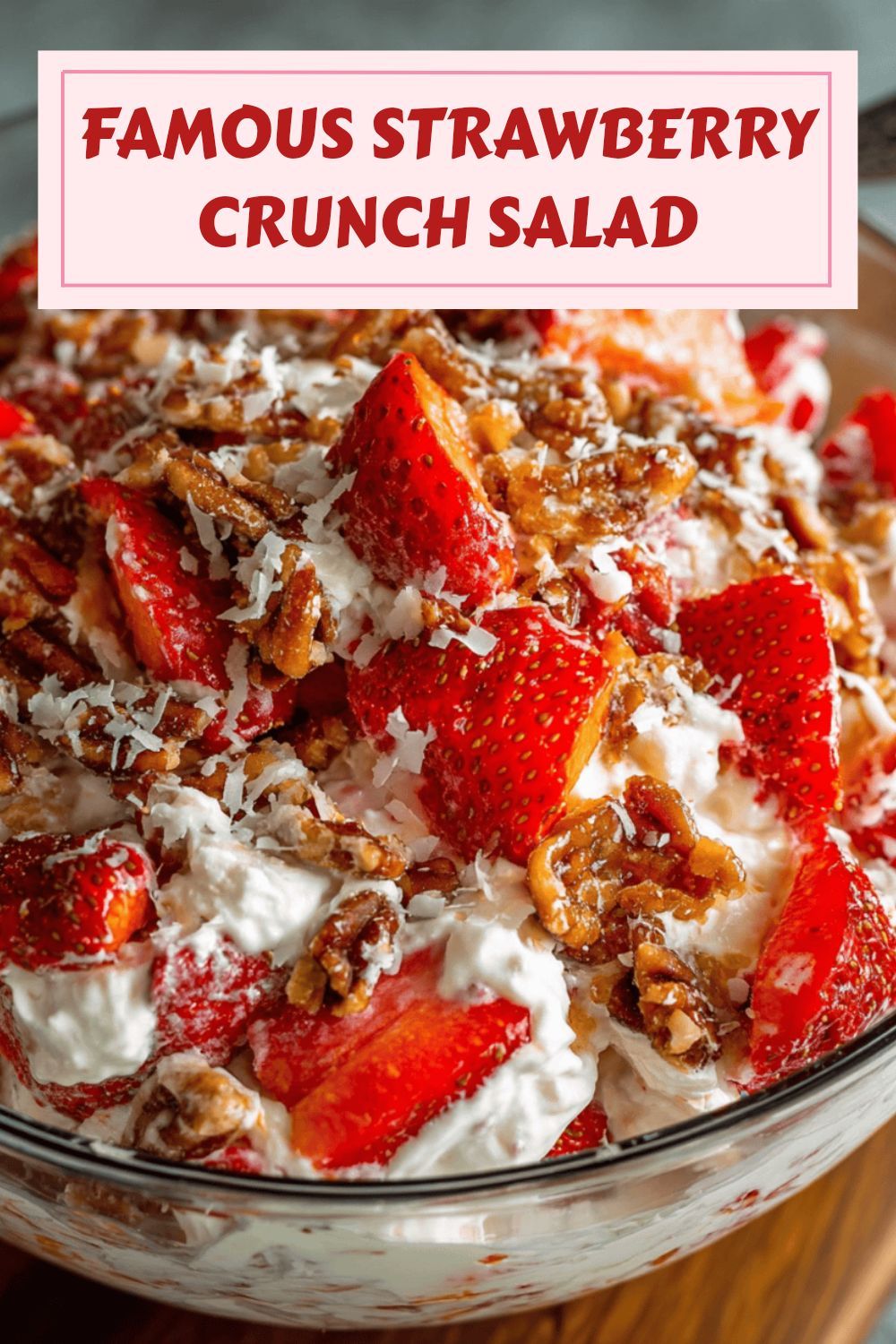 Strawberry Crackle Salad