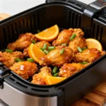 Air Fryer Crispy Orange Chicken