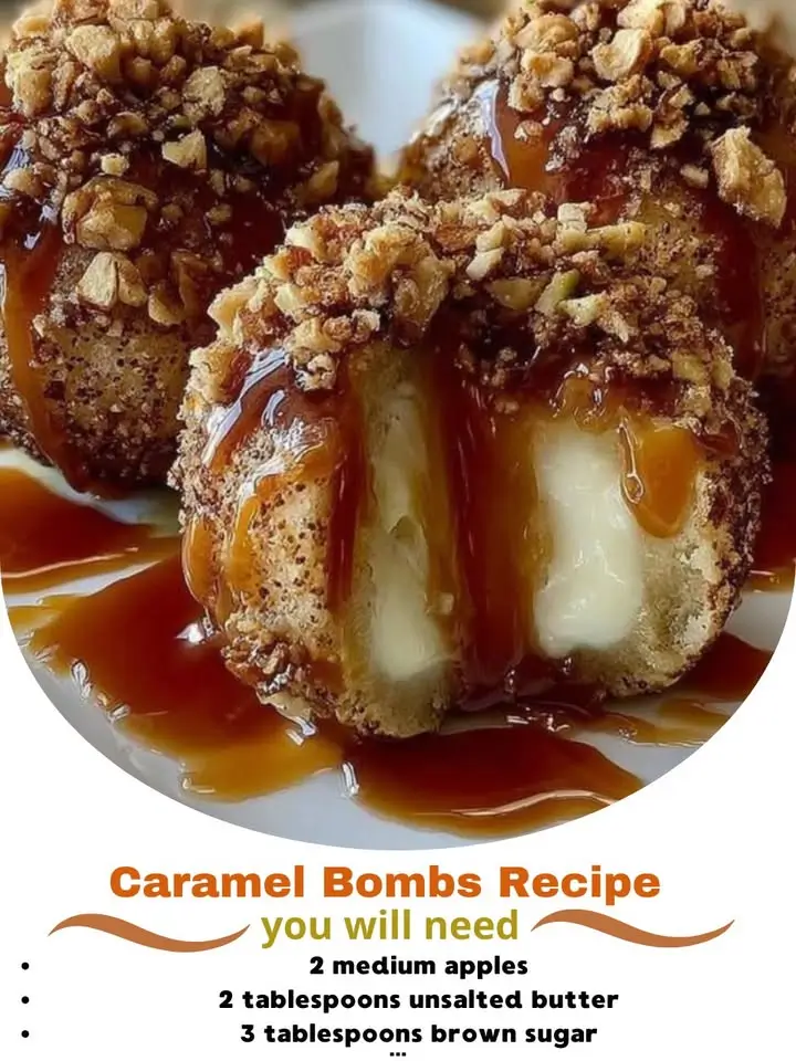 Apple Caramel Bombs Recipe: The Ultimate Gooey Dessert Explosion