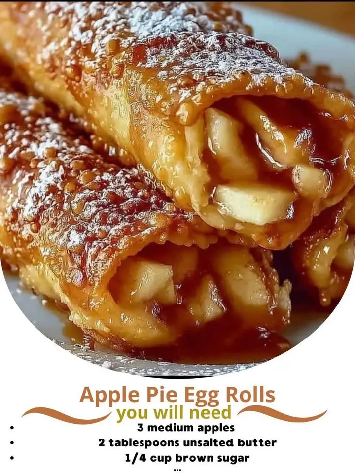 Apple Pie Egg Rolls