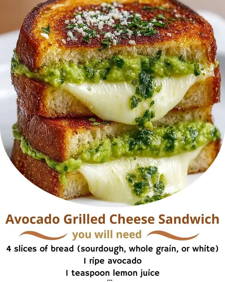 Avocado Grilled Cheese Sandwich