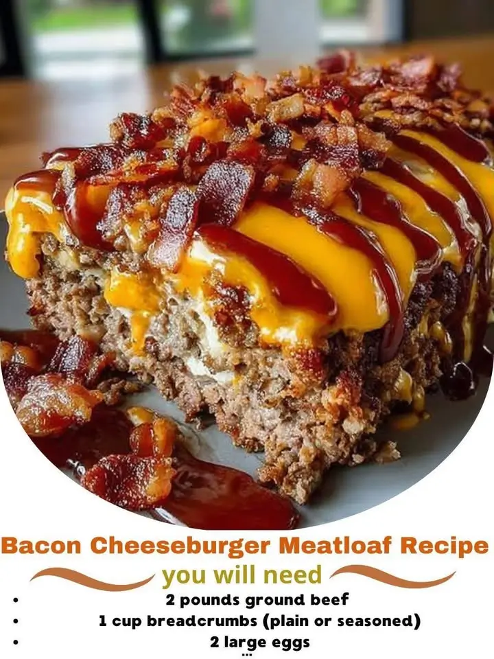 Bacon Cheeseburger Meatloaf Recipe