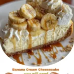 Banana Cream Cheesecake