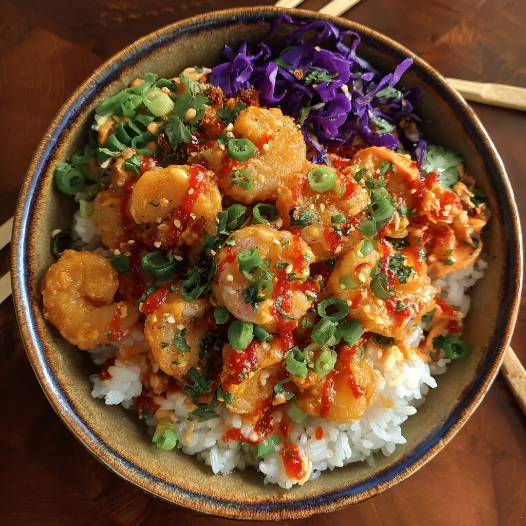Bang Bang Shrimp Rice Bowls