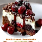 Black Forest Cheesecake