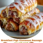 Breakfast Pigs Cinnamon Sausage