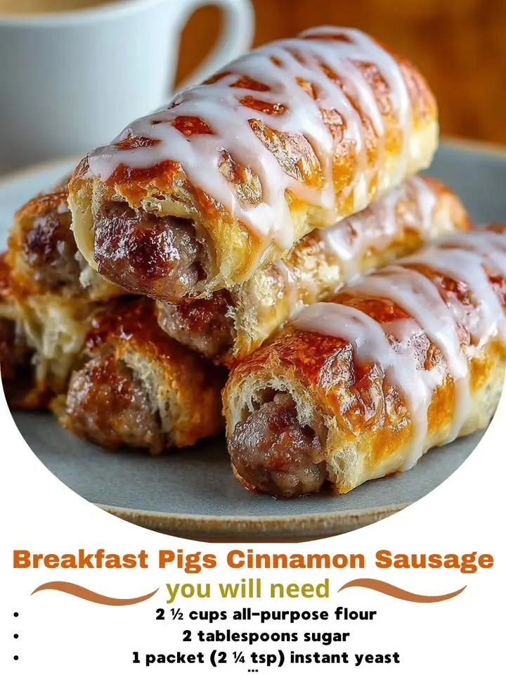 Breakfast Pigs Cinnamon Sausage