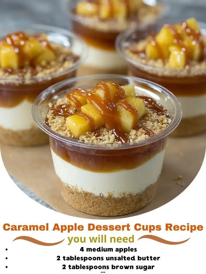 Caramel Apple Dessert Cups Recipe