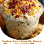 Cheddar Ranch Party Dip Recipe