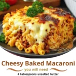 Cheesy Baked Macaroni Recipe