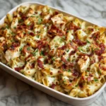 Chicken Bacon Ranch Pasta Bake