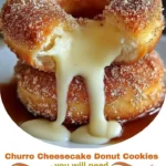Churro Cheesecake Donut Cookies Recipe An Irresistible Fusion of Cinnamon Sugar Delight and Creamy Cheesecake Filling
