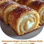Cinnamon Sugar Cream Cheese Rolls