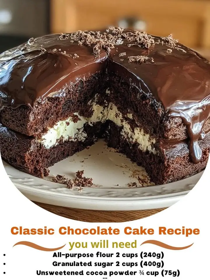 Classic Chocolate Cake Recipe