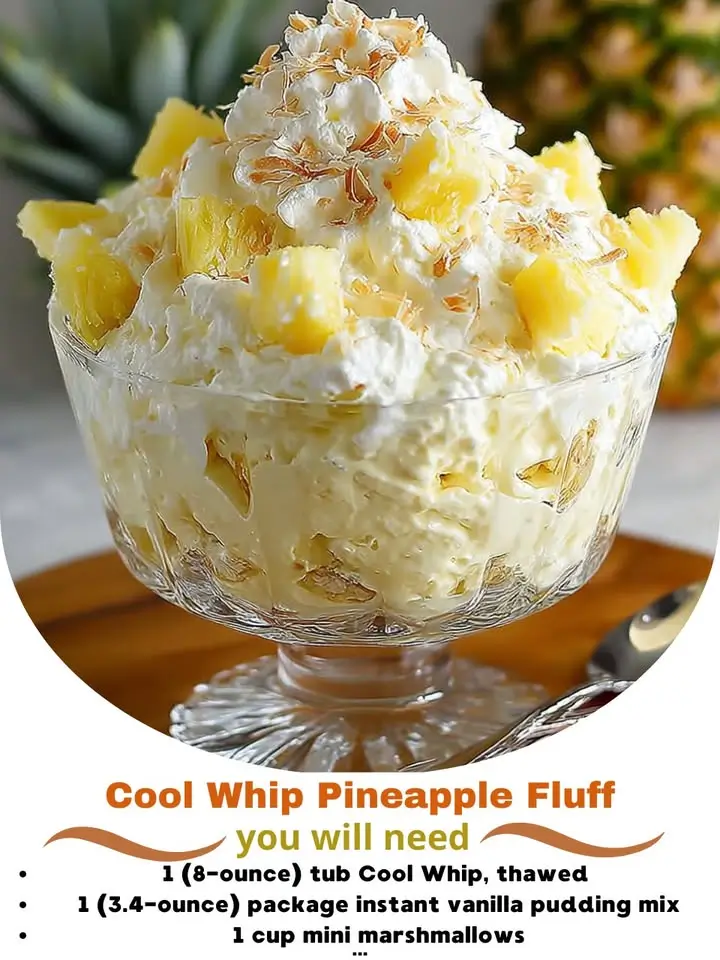 Cool Whip Pineapple Fluff