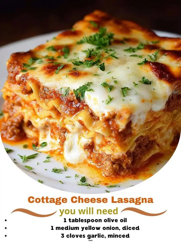 Cottage Cheese Lasagna