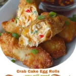 Crab Cake Egg Rolls